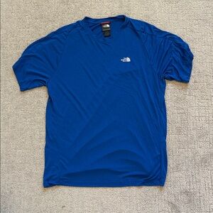 The North Face Men's Blue Short Sleeve Everyday Workout Tee